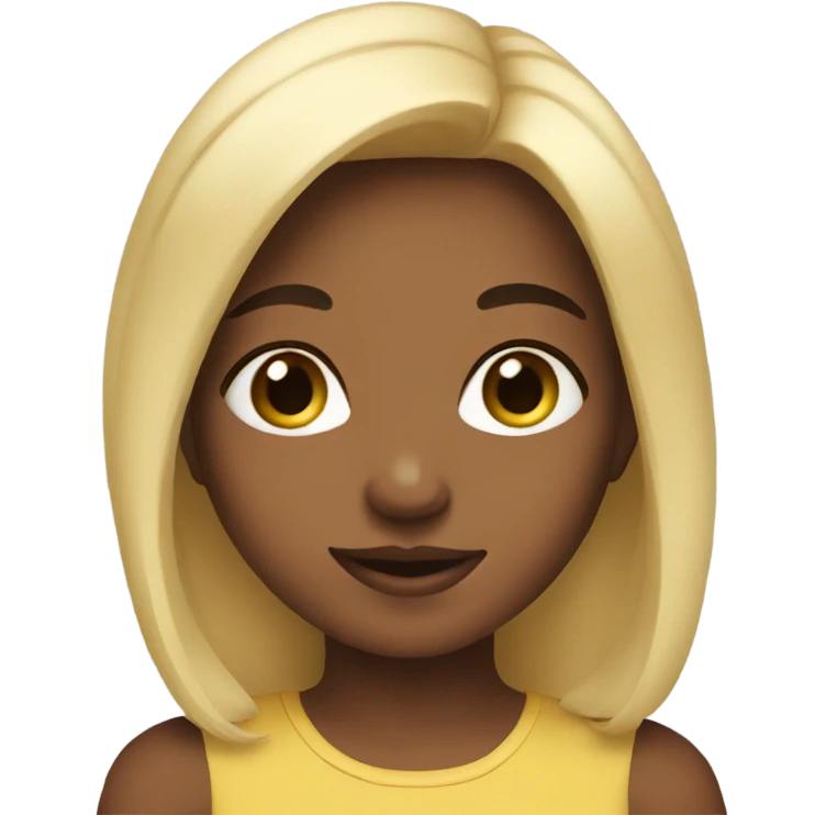 Cute girl emoji