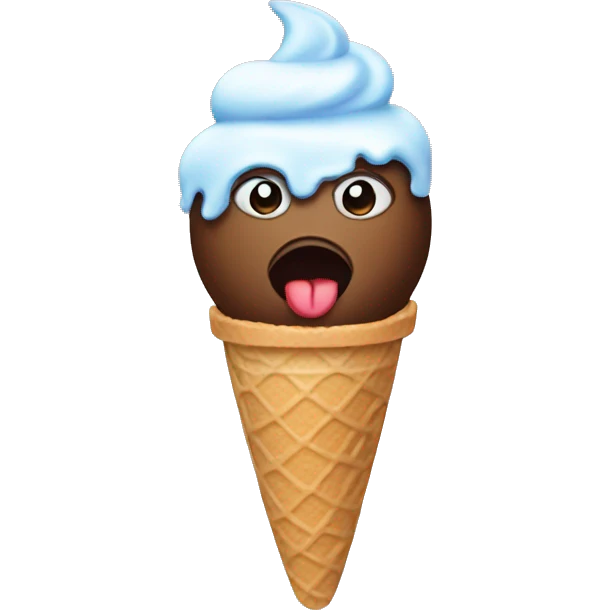 Ice cream emoji