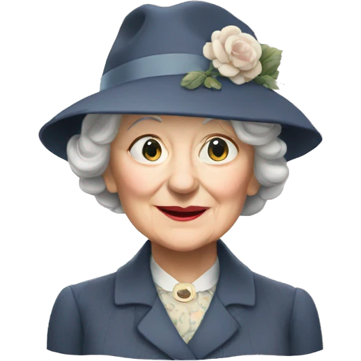 miss marple emoji