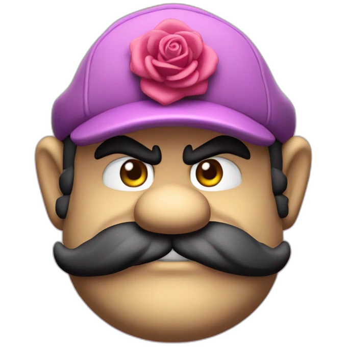 rose city games will lewis as wario emoji