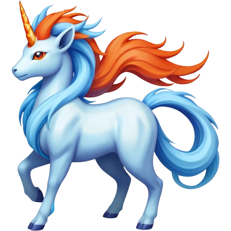 Rapidash-Suicune-fakemon-creature-hybrid emoji
