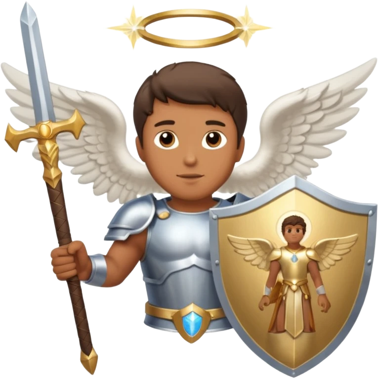 - 🛡️ Shield – symbolizing protection
- ⚔️ Sword – representing spiritual warfare
- 👼 Angel – the heavenly messenger
- ✨ Sparkles – highlighting his glory emoji