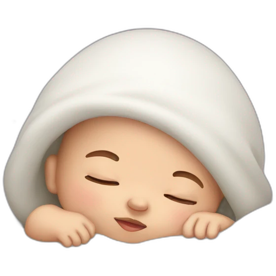 baby deep sleep emoji