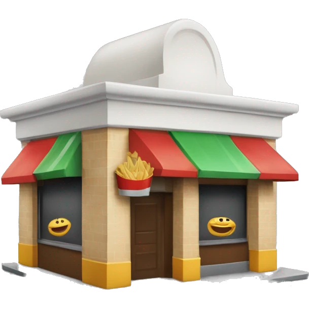 Restaurant Macdonald’s emoji