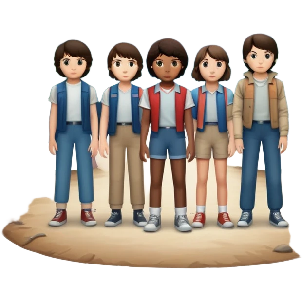 Stranger things emoji