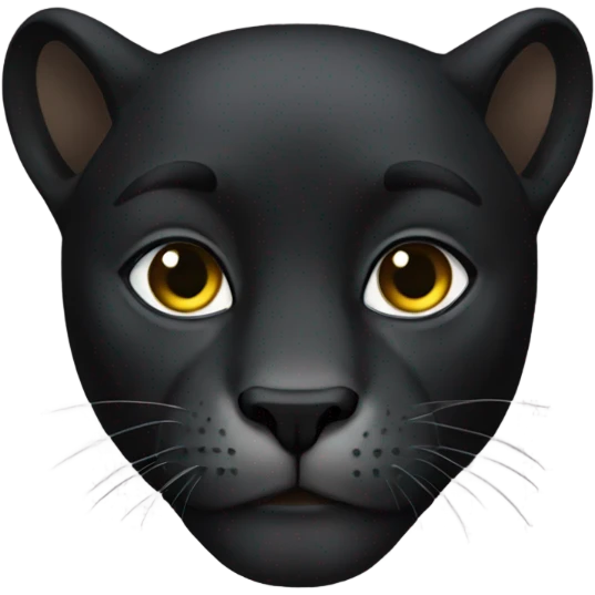 Black panter emoji