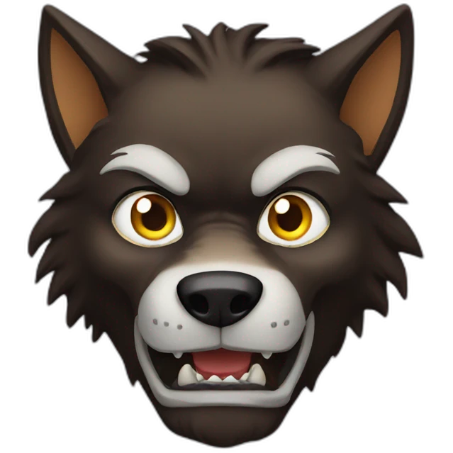 Werewolf emoji