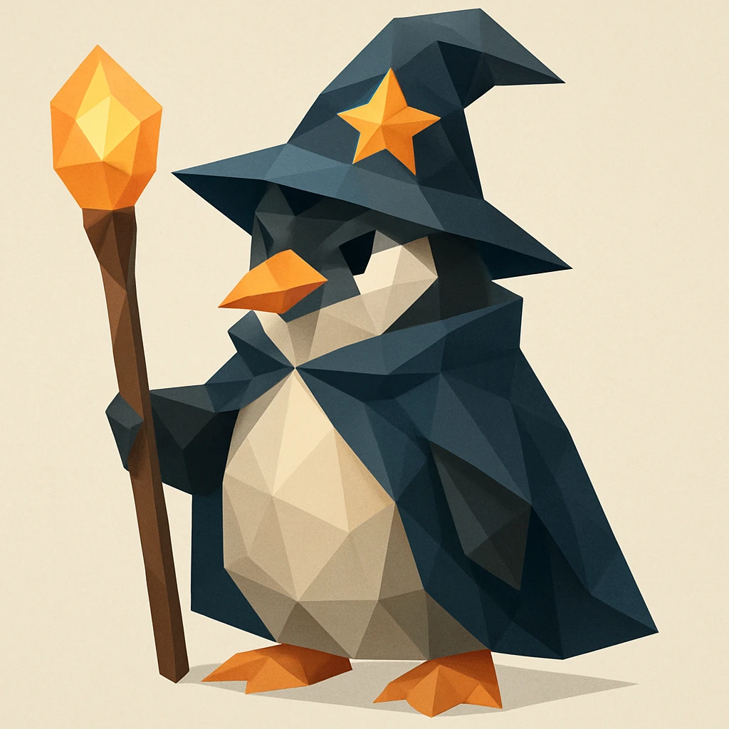 Penguin Wizard 345551 emoji