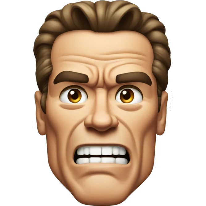 angry arnold schwarzenegger physique emoji