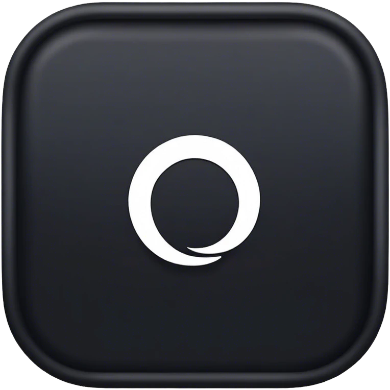 make a black rectangle with rounded corners and make white logo saying NONSTOP emoji