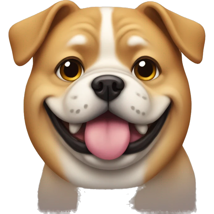 Fat dog emoji