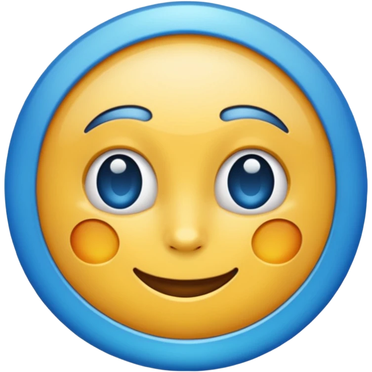 Verificación azul emoji