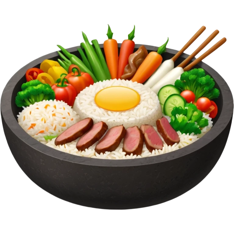 石焼きビビンバ emoji