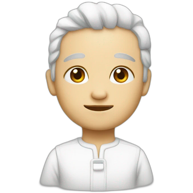 white shepered emoji