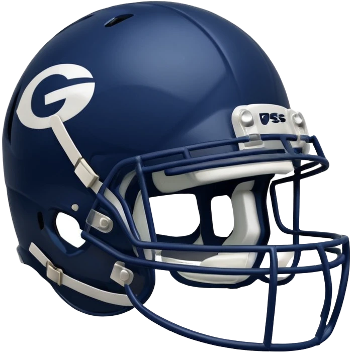 College football player helmet in a deep, dark color

 emoji