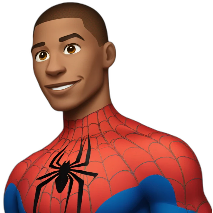 Spider-man et mbappe emoji