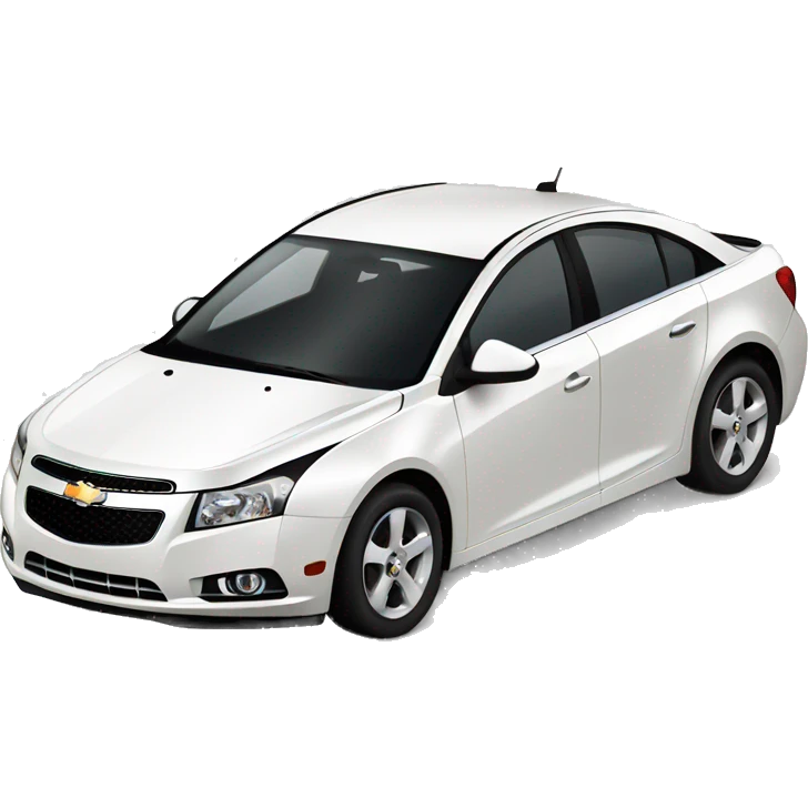 White Chevy Cruze  emoji