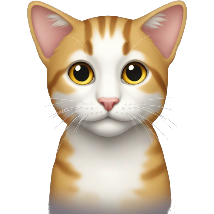 Трехцветная кошка  emoji