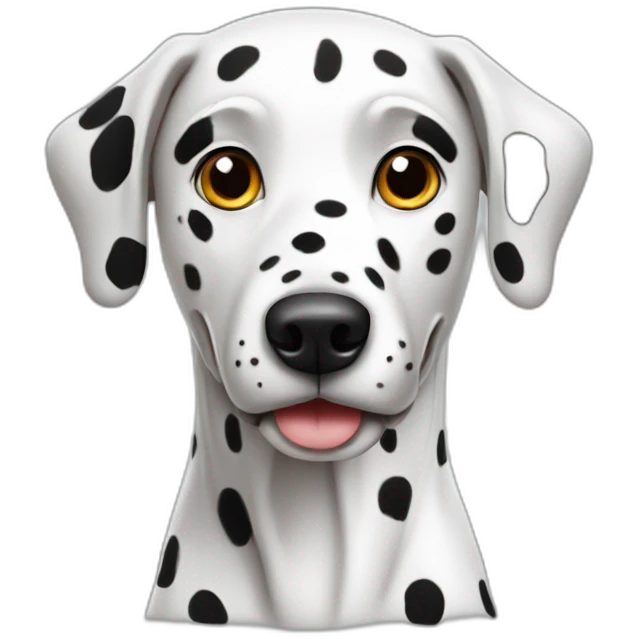Dalmatian cheese emoji