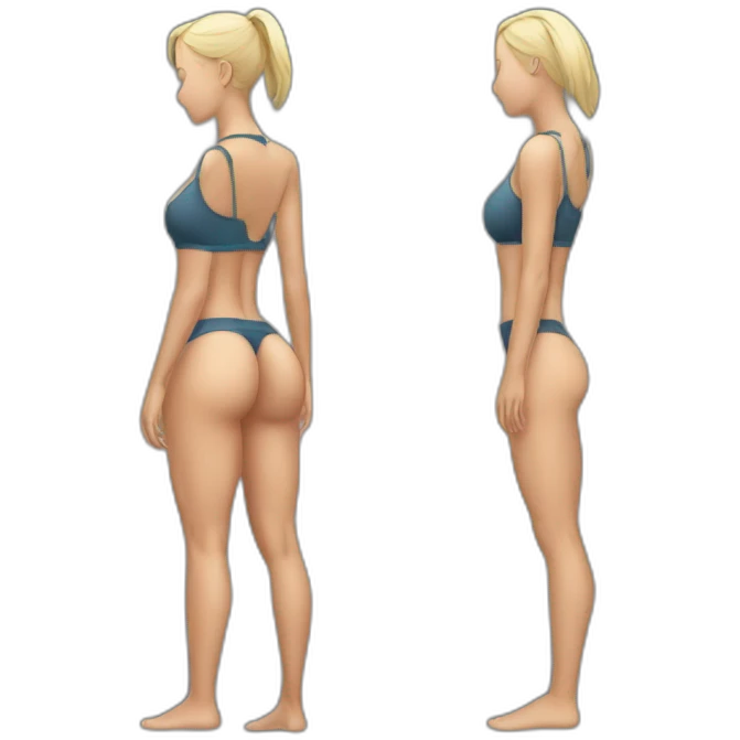 glute woman emoji