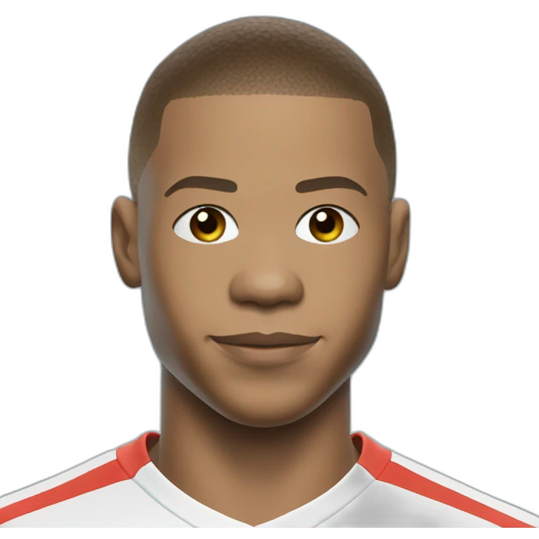 mbappe avec un ballon emoji