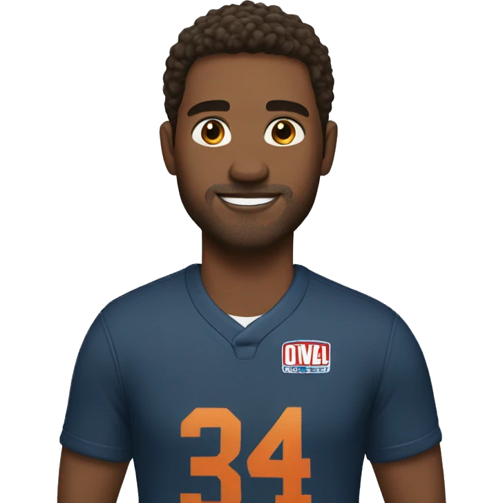 Sports BROWN HAIR MAN emoji