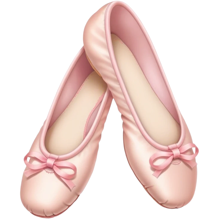 pastel pink ballet shoes emoji