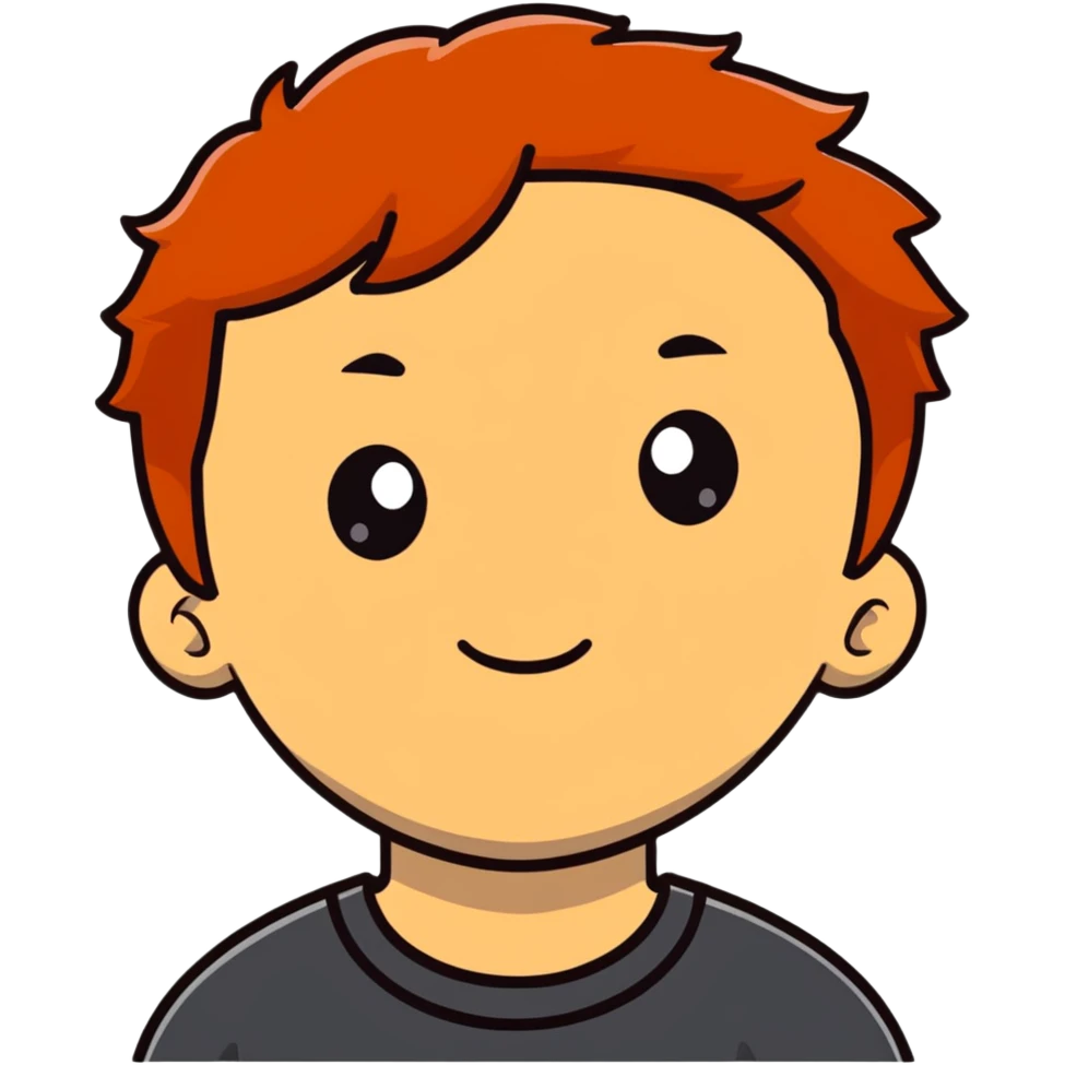 Ron Weasley wizard boy with ginger hair and freckles emoji