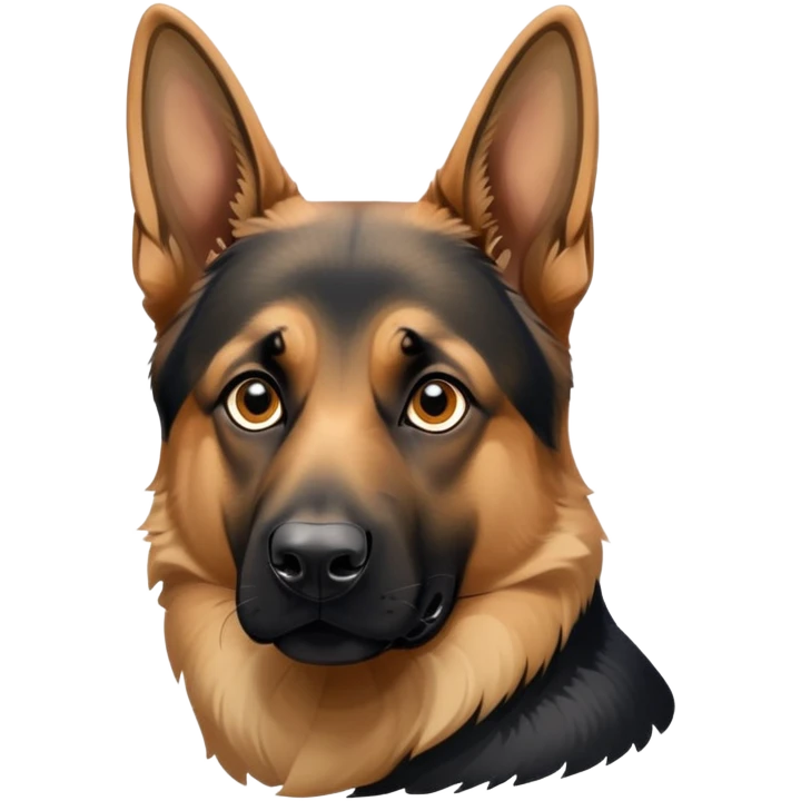 Dog pastor aleman emoji