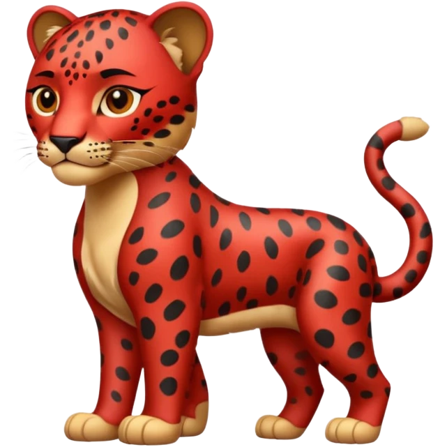 red leopard emoji
