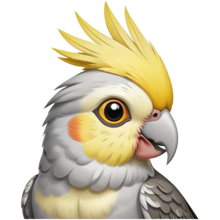 make a cockatiel emoji