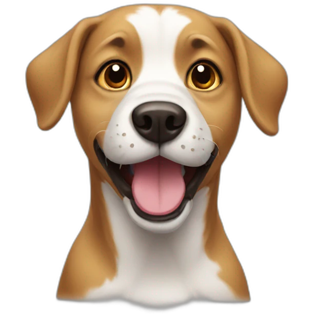 funny dog emoji