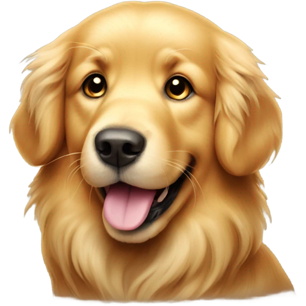 Golden retriever  emoji