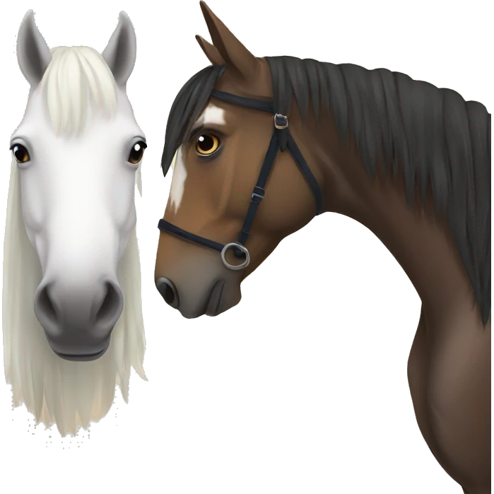 horses and ema emoji