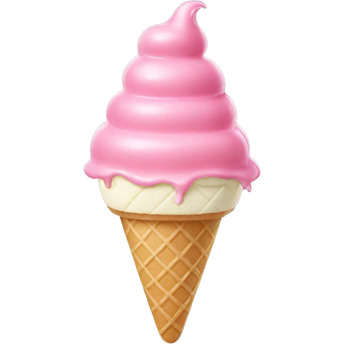 Chanel logo ice cream emoji