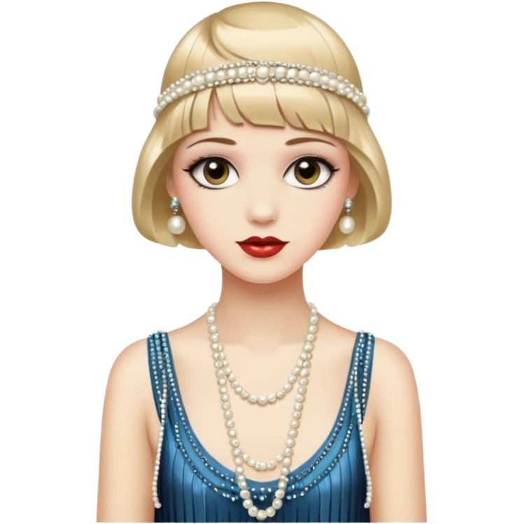 gatsby woman emoji