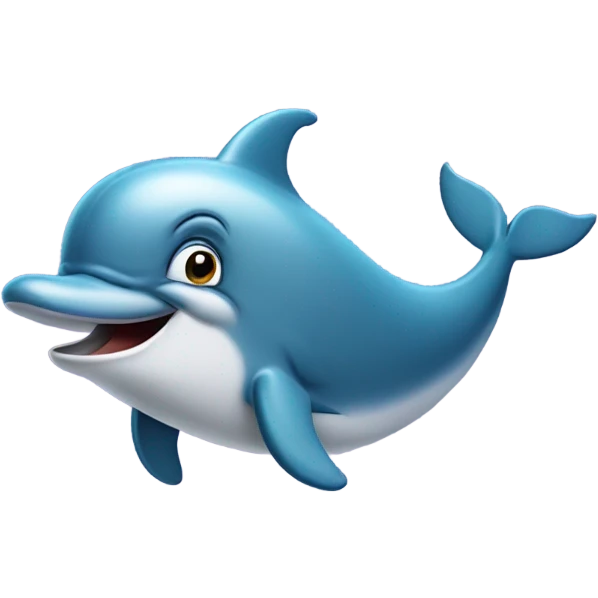 dolphin is sad emoji
