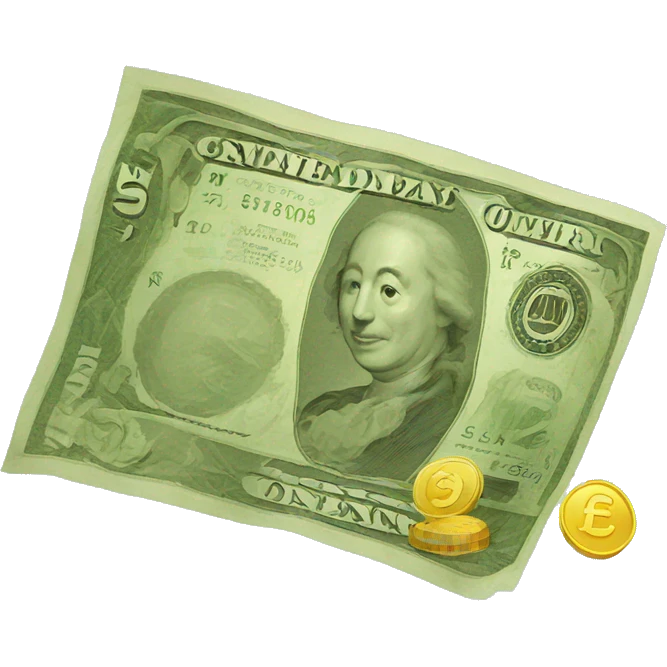 banknote and coin emoji