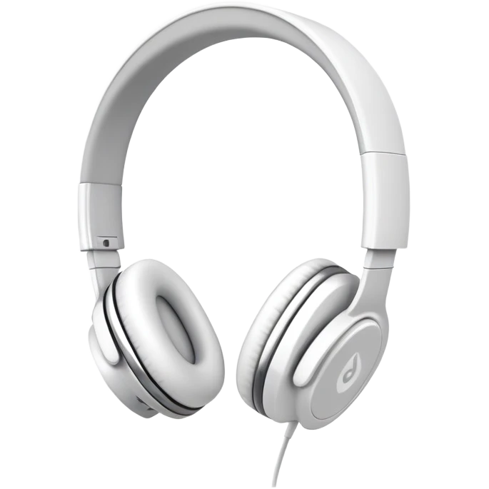 white 🎧 emoji