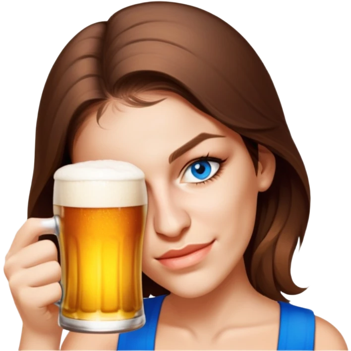 Cerveza Drinker emoji | AI Emoji Generator