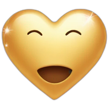 heart with sparkle emoji