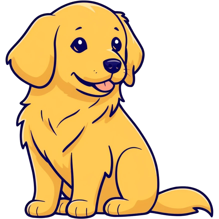 Golden retriever hembra  emoji