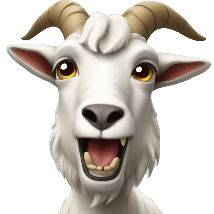angry goat emoji