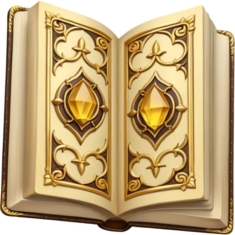 Fantastic book open emoji