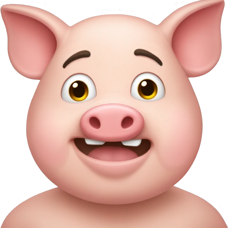 Vida de un cerdito moderno emoji
