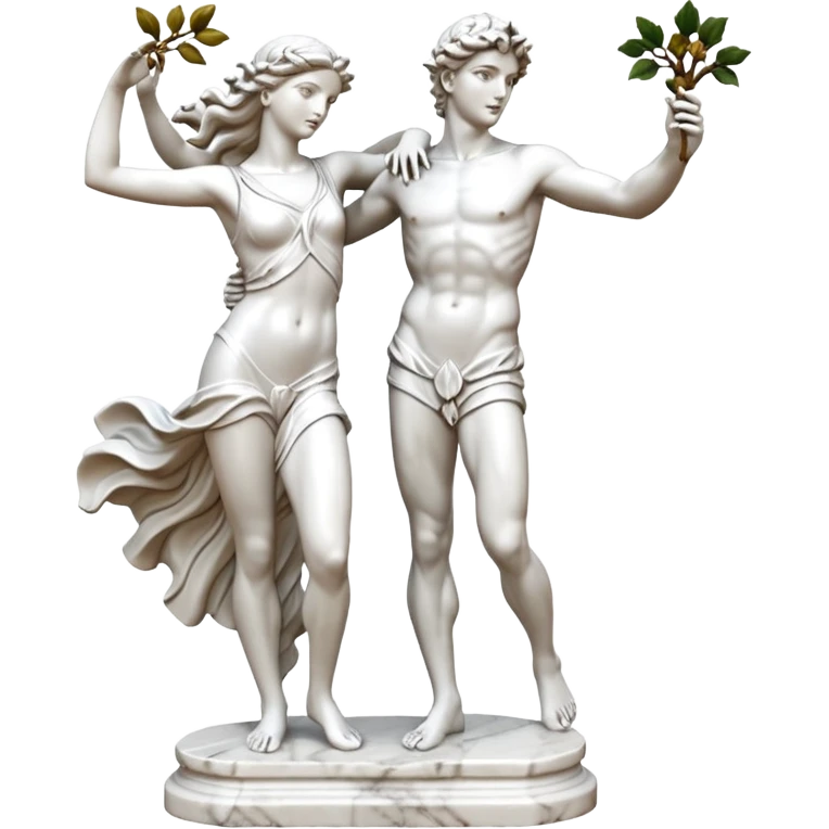 apollo and daphne sculpture emoji