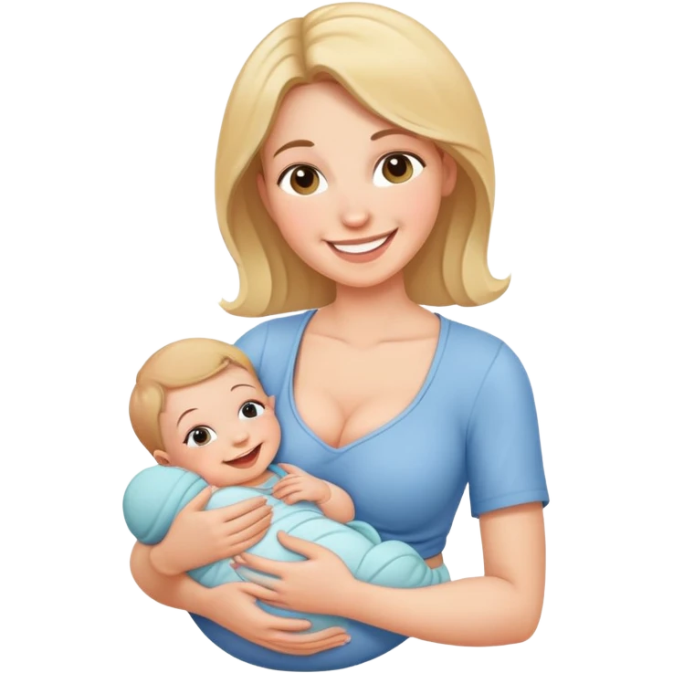 Breastfeeding mom emoji