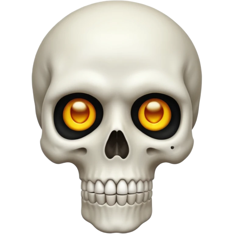 Skull face emoji