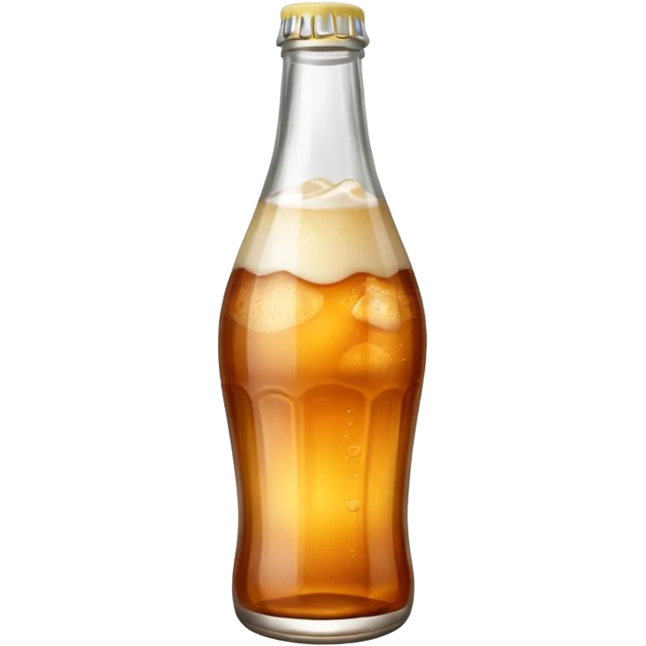 Cream soda bottle emoji