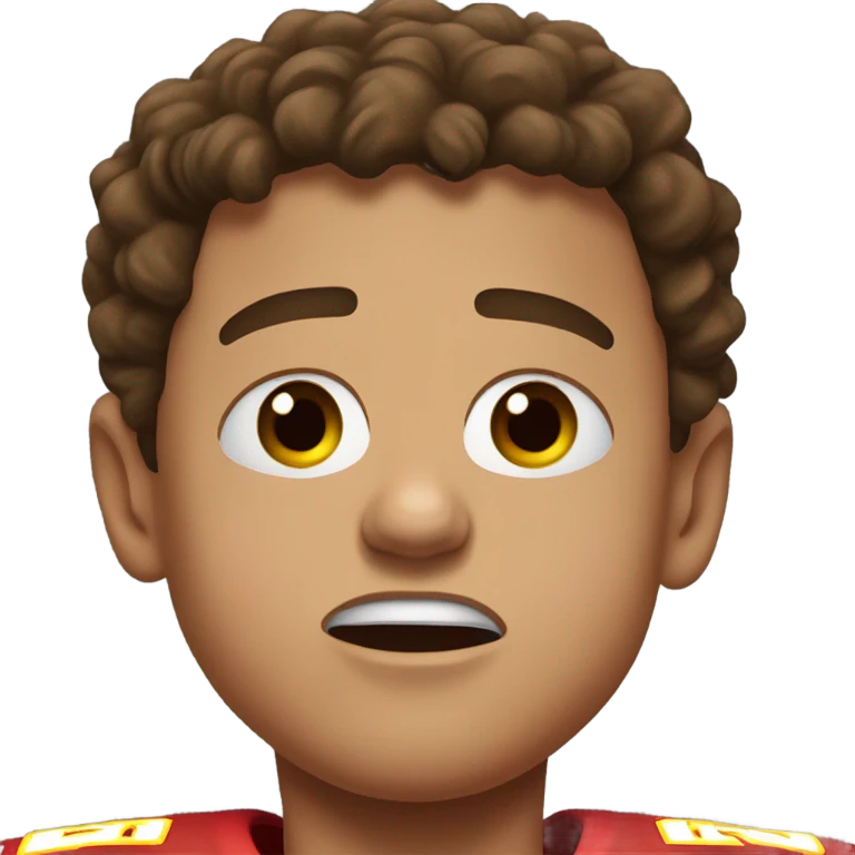 Patrick mahomes crying tears emoji